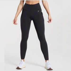GYMSHARK POCKET LEGGINGS - Black